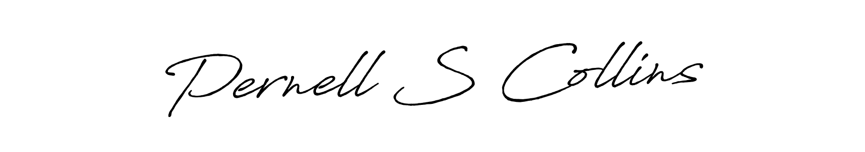 if you are searching for the best signature style for your name Pernell S Collins. so please give up your signature search. here we have designed multiple signature styles  using Antro_Vectra_Bolder. Pernell S Collins signature style 7 images and pictures png