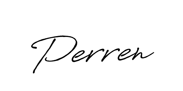 Make a beautiful signature design for name Perren. With this signature (Antro_Vectra_Bolder) style, you can create a handwritten signature for free. Perren signature style 7 images and pictures png