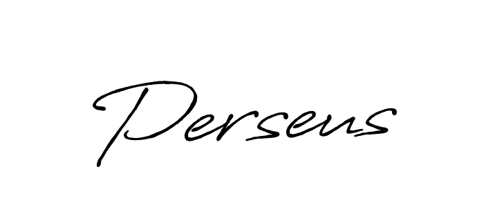Perseus stylish signature style. Best Handwritten Sign (Antro_Vectra_Bolder) for my name. Handwritten Signature Collection Ideas for my name Perseus. Perseus signature style 7 images and pictures png