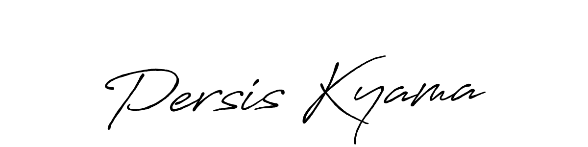 Make a short Persis Kyama signature style. Manage your documents anywhere anytime using Antro_Vectra_Bolder. Create and add eSignatures, submit forms, share and send files easily. Persis Kyama signature style 7 images and pictures png