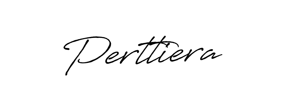 The best way (Antro_Vectra_Bolder) to make a short signature is to pick only two or three words in your name. The name Perttiera include a total of six letters. For converting this name. Perttiera signature style 7 images and pictures png