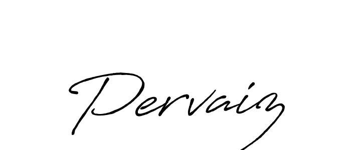 Make a beautiful signature design for name Pervaiz. Use this online signature maker to create a handwritten signature for free. Pervaiz signature style 7 images and pictures png