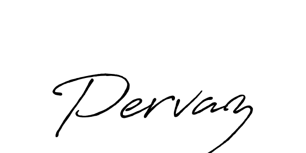 It looks lik you need a new signature style for name Pervaz. Design unique handwritten (Antro_Vectra_Bolder) signature with our free signature maker in just a few clicks. Pervaz signature style 7 images and pictures png