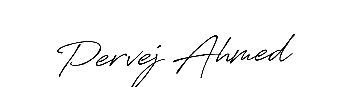 You can use this online signature creator to create a handwritten signature for the name Pervej Ahmed. This is the best online autograph maker. Pervej Ahmed signature style 7 images and pictures png