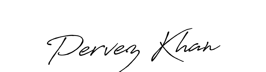 How to Draw Pervez Khan signature style? Antro_Vectra_Bolder is a latest design signature styles for name Pervez Khan. Pervez Khan signature style 7 images and pictures png