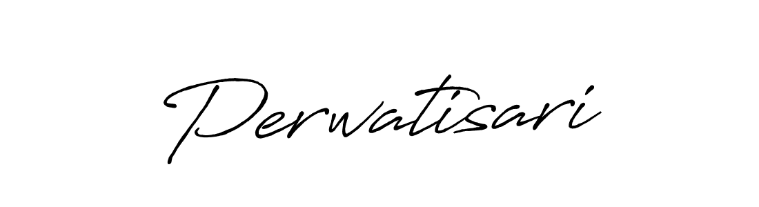 You should practise on your own different ways (Antro_Vectra_Bolder) to write your name (Perwatisari) in signature. don't let someone else do it for you. Perwatisari signature style 7 images and pictures png