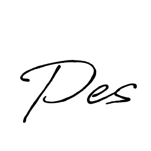 How to Draw Pes signature style? Antro_Vectra_Bolder is a latest design signature styles for name Pes. Pes signature style 7 images and pictures png
