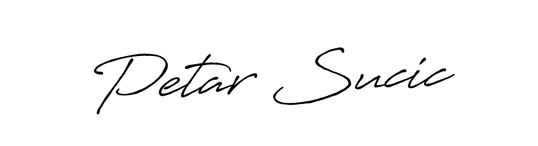 Similarly Antro_Vectra_Bolder is the best handwritten signature design. Signature creator online .You can use it as an online autograph creator for name Petar Sucic. Petar Sucic signature style 7 images and pictures png