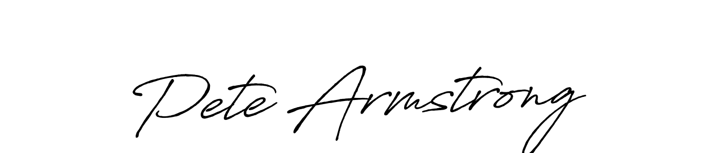 You should practise on your own different ways (Antro_Vectra_Bolder) to write your name (Pete Armstrong) in signature. don't let someone else do it for you. Pete Armstrong signature style 7 images and pictures png