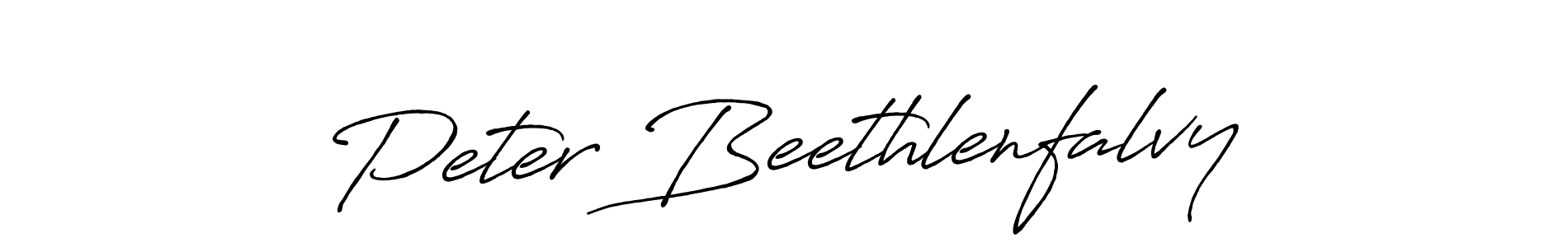 How to make Peter Beethlenfalvy name signature. Use Antro_Vectra_Bolder style for creating short signs online. This is the latest handwritten sign. Peter Beethlenfalvy signature style 7 images and pictures png