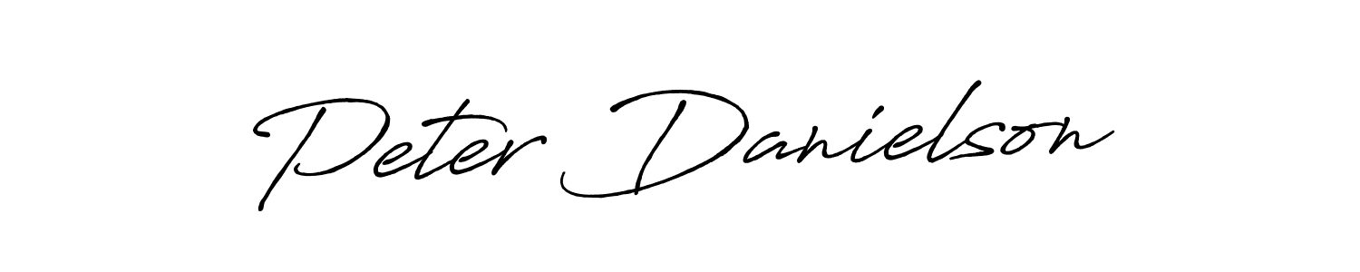 Create a beautiful signature design for name Peter Danielson. With this signature (Antro_Vectra_Bolder) fonts, you can make a handwritten signature for free. Peter Danielson signature style 7 images and pictures png