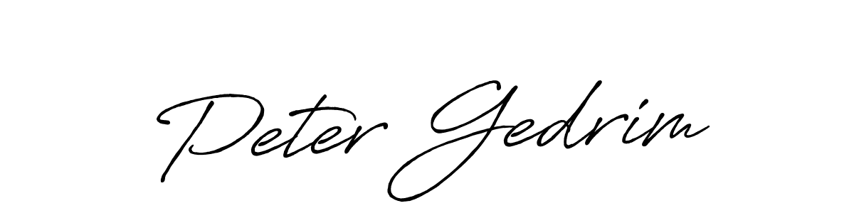 Make a short Peter Gedrim signature style. Manage your documents anywhere anytime using Antro_Vectra_Bolder. Create and add eSignatures, submit forms, share and send files easily. Peter Gedrim signature style 7 images and pictures png
