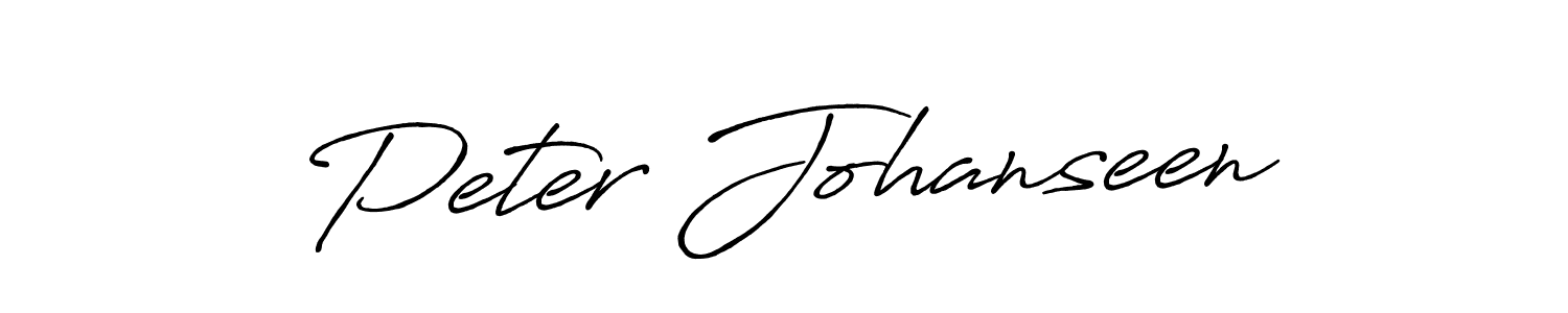 Also we have Peter Johanseen name is the best signature style. Create professional handwritten signature collection using Antro_Vectra_Bolder autograph style. Peter Johanseen signature style 7 images and pictures png
