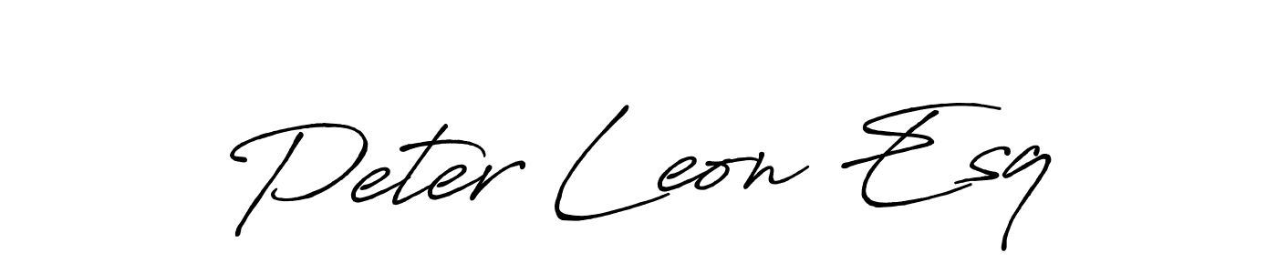 See photos of Peter Leon Esq official signature by Spectra . Check more albums & portfolios. Read reviews & check more about Antro_Vectra_Bolder font. Peter Leon Esq signature style 7 images and pictures png