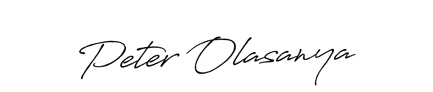 Make a short Peter Olasanya signature style. Manage your documents anywhere anytime using Antro_Vectra_Bolder. Create and add eSignatures, submit forms, share and send files easily. Peter Olasanya signature style 7 images and pictures png