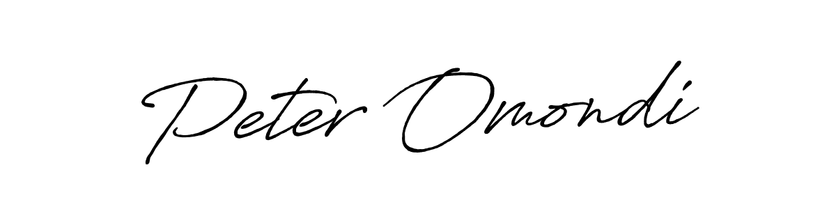 Make a short Peter Omondi signature style. Manage your documents anywhere anytime using Antro_Vectra_Bolder. Create and add eSignatures, submit forms, share and send files easily. Peter Omondi signature style 7 images and pictures png