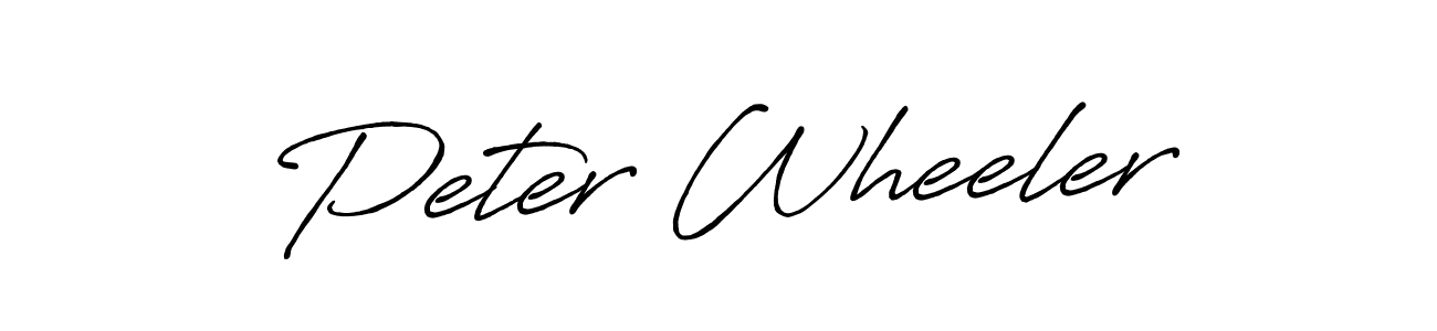 Also You can easily find your signature by using the search form. We will create Peter Wheeler name handwritten signature images for you free of cost using Antro_Vectra_Bolder sign style. Peter Wheeler signature style 7 images and pictures png