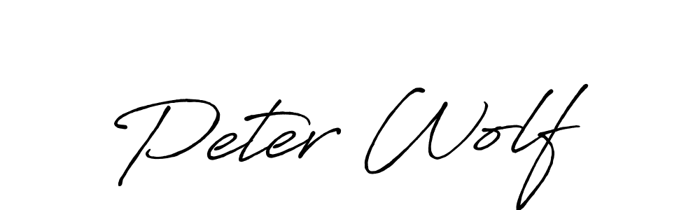 How to Draw Peter Wolf signature style? Antro_Vectra_Bolder is a latest design signature styles for name Peter Wolf. Peter Wolf signature style 7 images and pictures png