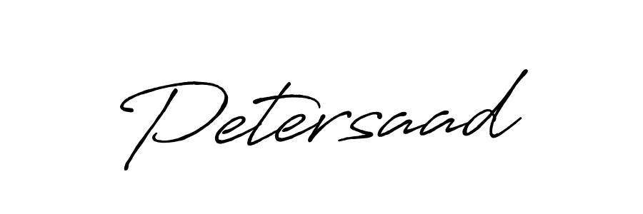 This is the best signature style for the Petersaad name. Also you like these signature font (Antro_Vectra_Bolder). Mix name signature. Petersaad signature style 7 images and pictures png