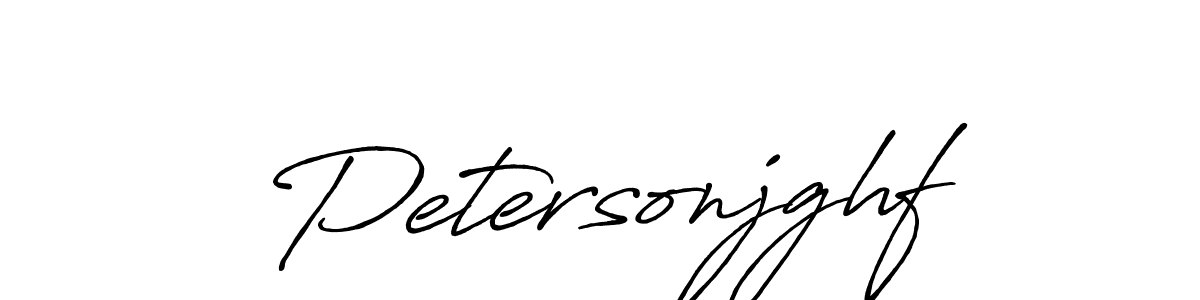 Also we have Petersonjghf name is the best signature style. Create professional handwritten signature collection using Antro_Vectra_Bolder autograph style. Petersonjghf signature style 7 images and pictures png