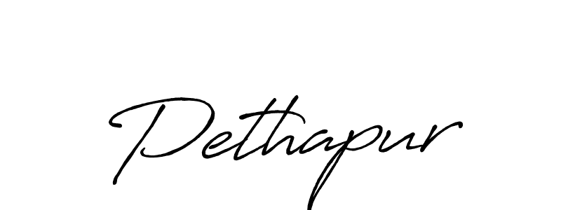 Also we have Pethapur name is the best signature style. Create professional handwritten signature collection using Antro_Vectra_Bolder autograph style. Pethapur signature style 7 images and pictures png