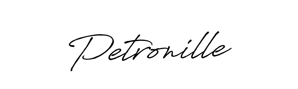 The best way (Antro_Vectra_Bolder) to make a short signature is to pick only two or three words in your name. The name Petronille include a total of six letters. For converting this name. Petronille signature style 7 images and pictures png