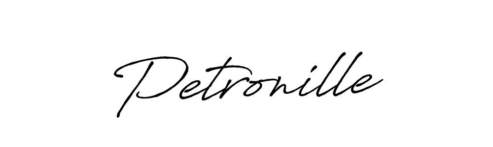 You should practise on your own different ways (Antro_Vectra_Bolder) to write your name (Petronille) in signature. don't let someone else do it for you. Petronille signature style 7 images and pictures png