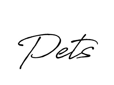 You should practise on your own different ways (Antro_Vectra_Bolder) to write your name (Pets) in signature. don't let someone else do it for you. Pets signature style 7 images and pictures png