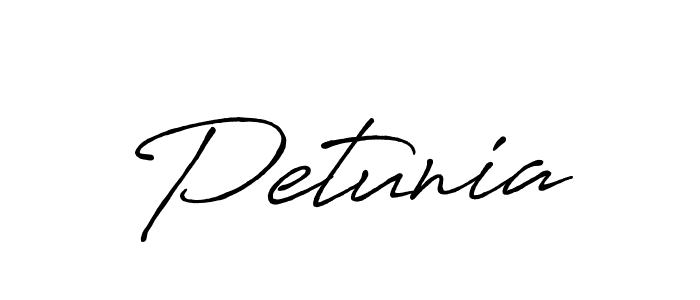 It looks lik you need a new signature style for name Petunia. Design unique handwritten (Antro_Vectra_Bolder) signature with our free signature maker in just a few clicks. Petunia signature style 7 images and pictures png