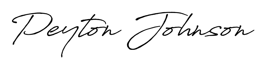 Try this chic Peyton Johnson handwritten sign style. Using Antro_Vectra_Bolder font elements, it gives your name a sleek, memorable identity. Peyton Johnson signature style 7 images and pictures png