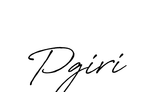 You should practise on your own different ways (Antro_Vectra_Bolder) to write your name (Pgiri) in signature. don't let someone else do it for you. Pgiri signature style 7 images and pictures png