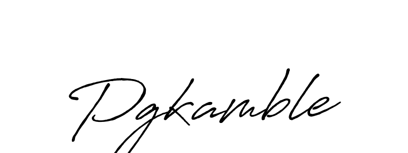 if you are searching for the best signature style for your name Pgkamble. so please give up your signature search. here we have designed multiple signature styles  using Antro_Vectra_Bolder. Pgkamble signature style 7 images and pictures png