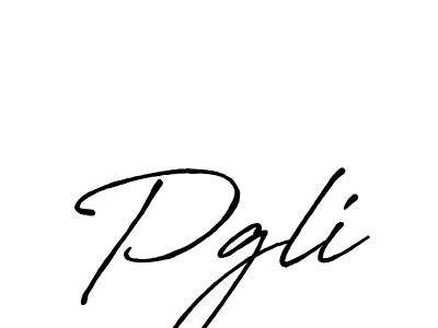 How to Draw Pgli signature style? Antro_Vectra_Bolder is a latest design signature styles for name Pgli. Pgli signature style 7 images and pictures png