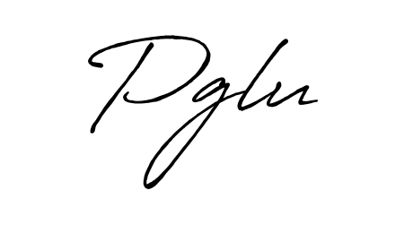 Discover the perfect balance of readability and style for Pglu with Antro_Vectra_Bolder font. Create your dream signature today. Pglu signature style 7 images and pictures png