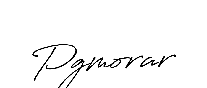 How to make Pgmorar name signature. Use Antro_Vectra_Bolder style for creating short signs online. This is the latest handwritten sign. Pgmorar signature style 7 images and pictures png