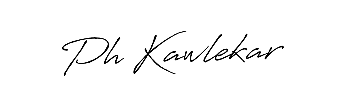 It looks lik you need a new signature style for name Ph Kawlekar. Design unique handwritten (Antro_Vectra_Bolder) signature with our free signature maker in just a few clicks. Ph Kawlekar signature style 7 images and pictures png