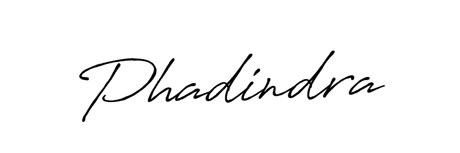 How to make Phadindra signature? Antro_Vectra_Bolder is a professional autograph style. Create handwritten signature for Phadindra name. Phadindra signature style 7 images and pictures png