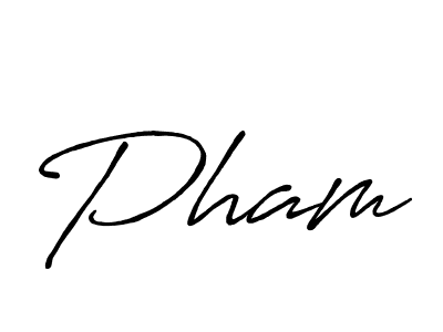 Make a beautiful signature design for name Pham. With this signature (Antro_Vectra_Bolder) style, you can create a handwritten signature for free. Pham signature style 7 images and pictures png