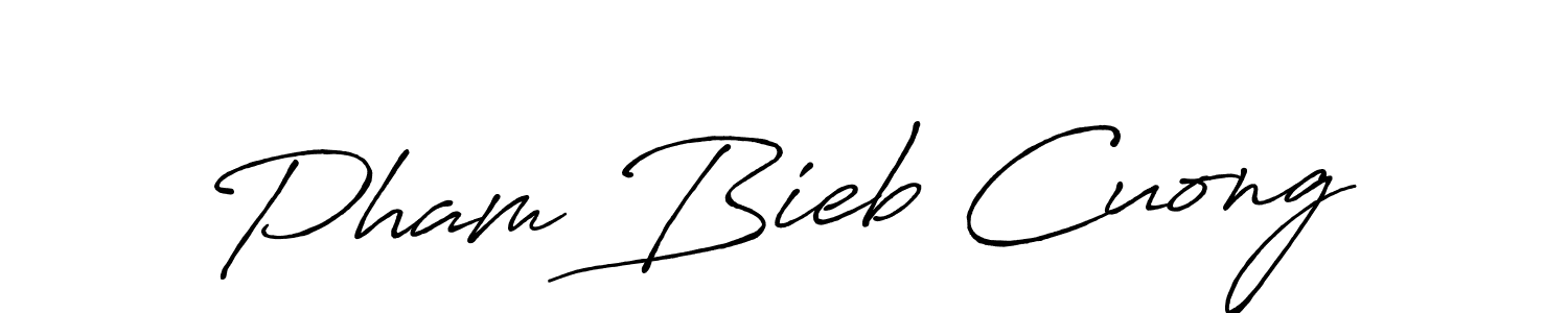 The best way (Antro_Vectra_Bolder) to make a short signature is to pick only two or three words in your name. The name Pham Bieb Cuong include a total of six letters. For converting this name. Pham Bieb Cuong signature style 7 images and pictures png