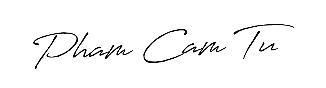 It looks lik you need a new signature style for name Pham Cam Tu. Design unique handwritten (Antro_Vectra_Bolder) signature with our free signature maker in just a few clicks. Pham Cam Tu signature style 7 images and pictures png