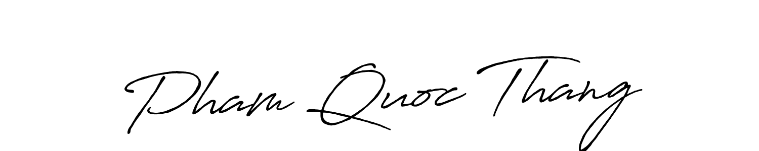 It looks lik you need a new signature style for name Pham Quoc Thang. Design unique handwritten (Antro_Vectra_Bolder) signature with our free signature maker in just a few clicks. Pham Quoc Thang signature style 7 images and pictures png