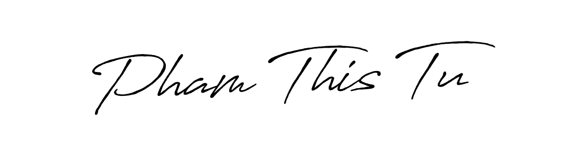 How to Draw Pham This Tu signature style? Antro_Vectra_Bolder is a latest design signature styles for name Pham This Tu. Pham This Tu signature style 7 images and pictures png