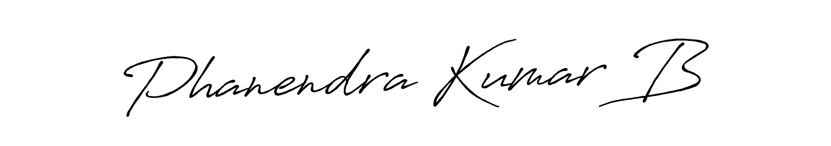 You should practise on your own different ways (Antro_Vectra_Bolder) to write your name (Phanendra Kumar B) in signature. don't let someone else do it for you. Phanendra Kumar B signature style 7 images and pictures png