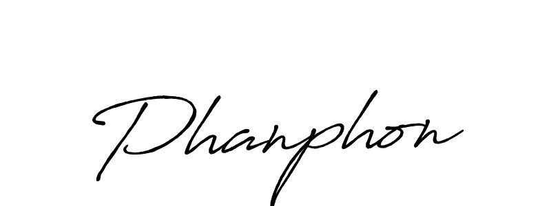 Make a beautiful signature design for name Phanphon. Use this online signature maker to create a handwritten signature for free. Phanphon signature style 7 images and pictures png