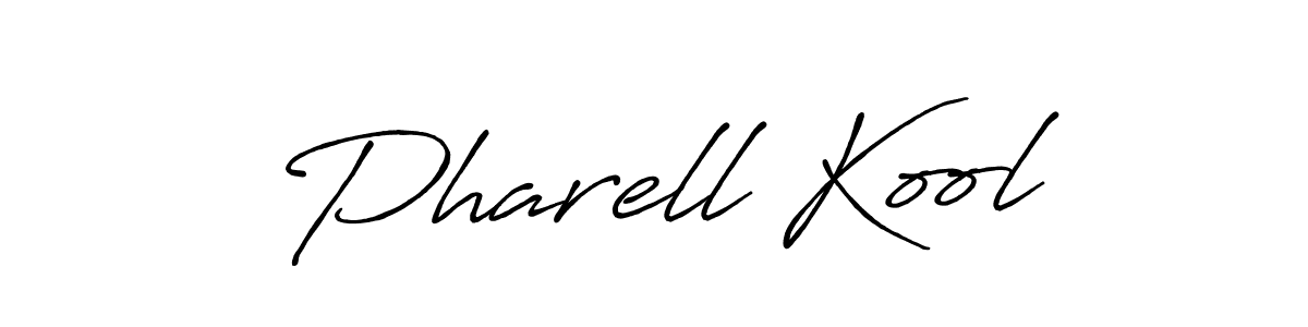 Antro_Vectra_Bolder is a professional signature style that is perfect for those who want to add a touch of class to their signature. It is also a great choice for those who want to make their signature more unique. Get Pharell Kool name to fancy signature for free. Pharell Kool signature style 7 images and pictures png