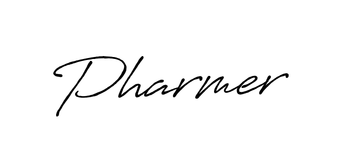 Create a beautiful signature design for name Pharmer. With this signature (Antro_Vectra_Bolder) fonts, you can make a handwritten signature for free. Pharmer signature style 7 images and pictures png