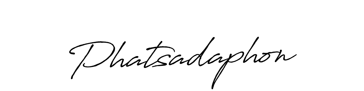 if you are searching for the best signature style for your name Phatsadaphon. so please give up your signature search. here we have designed multiple signature styles  using Antro_Vectra_Bolder. Phatsadaphon signature style 7 images and pictures png