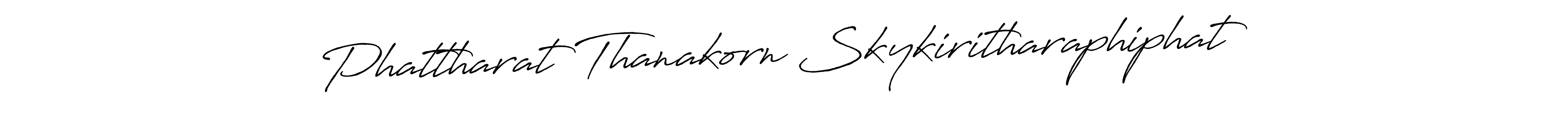 Design your own signature with our free online signature maker. With this signature software, you can create a handwritten (Antro_Vectra_Bolder) signature for name Phattharat Thanakorn Skykiritharaphiphat. Phattharat Thanakorn Skykiritharaphiphat signature style 7 images and pictures png