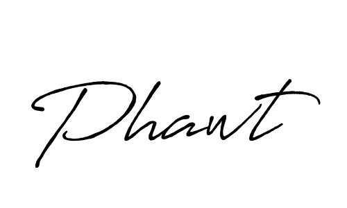 Make a beautiful signature design for name Phawt. With this signature (Antro_Vectra_Bolder) style, you can create a handwritten signature for free. Phawt signature style 7 images and pictures png