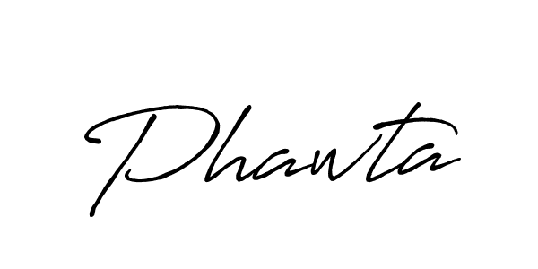 Design your own signature with our free online signature maker. With this signature software, you can create a handwritten (Antro_Vectra_Bolder) signature for name Phawta. Phawta signature style 7 images and pictures png